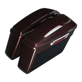 HR3 Midnight Crimson / Vivid Black Hard Saddlebags (Regular) For 14-23 Harley Touring